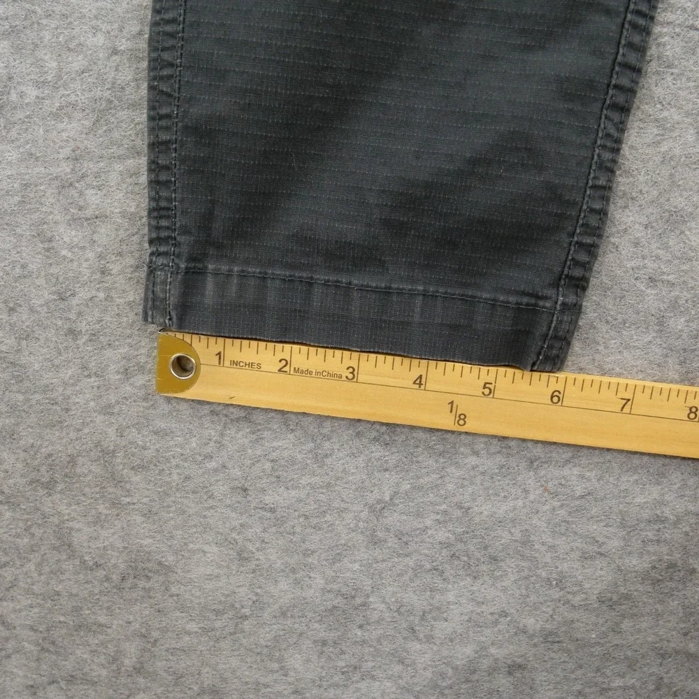 Vuori Pants Mens Small Gray Ripstop Climber Drawstring Tapered Elastic Waist